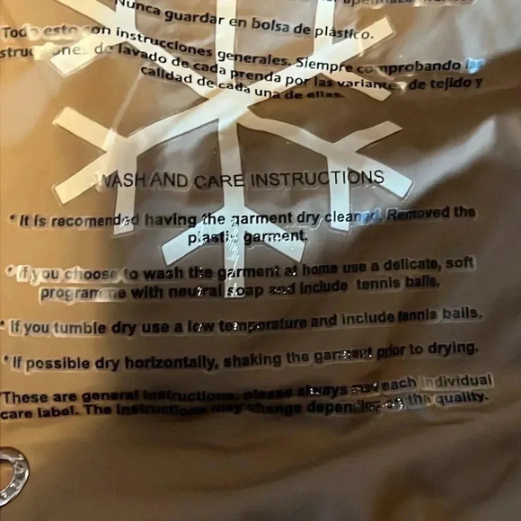 Zara woman down and Feather jacket Coat md gold high collar warm Belted Winter - Picture 8 of 8